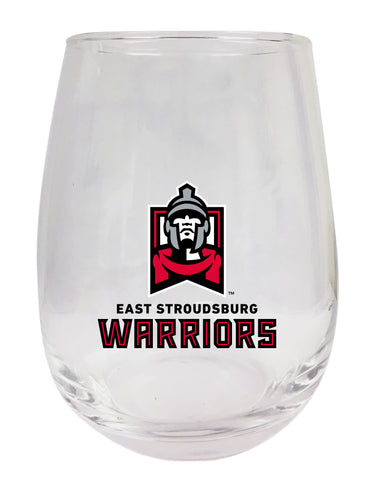 East Stroudsburg University Stemless Wine Glass - 9 oz. | Officially Licensed NCAA Merchandise