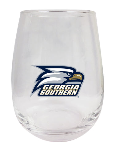 Georgia Southern Eagles Stemless Wine Glass - 9 oz. | Officially Licensed NCAA Merchandise