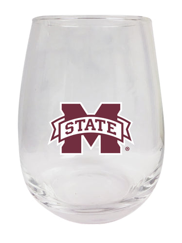 Mississippi State Bulldogs Stemless Wine Glass - 9 oz. | Officially Licensed NCAA Merchandise