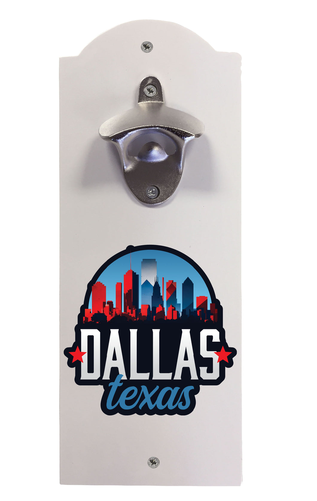 Dallas Texas Design B Souvenir  Wall mounted bottle opener