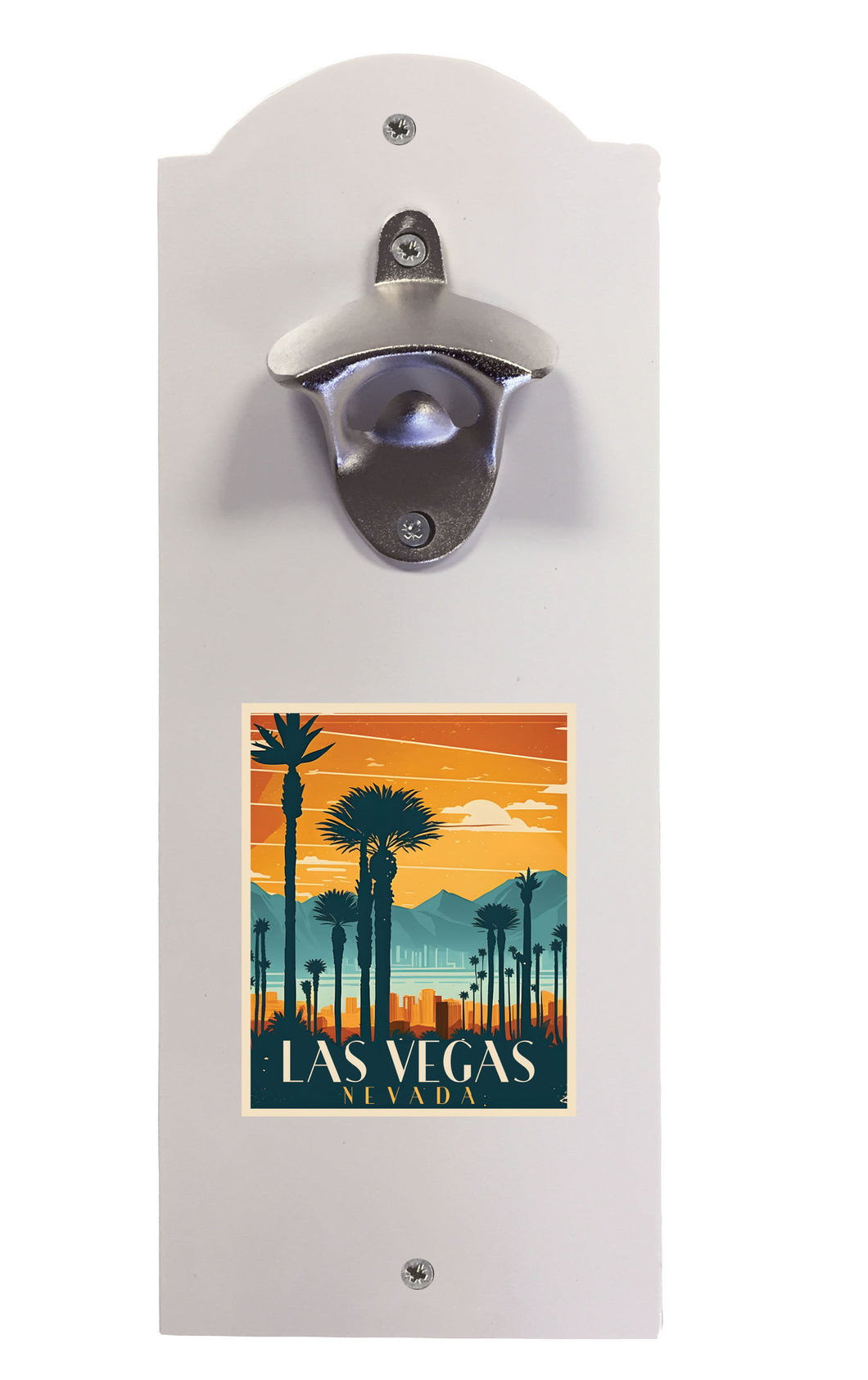 Las Vegas Nevada Design D Souvenir  Wall mounted bottle opener