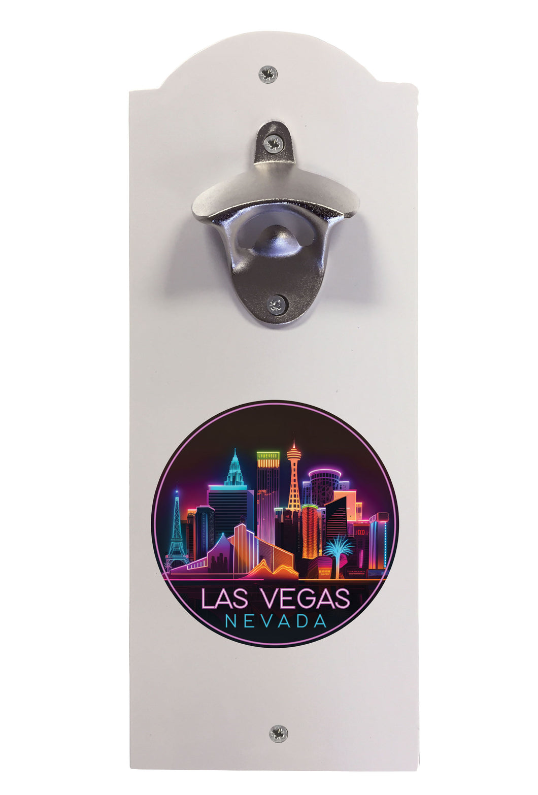 Las Vegas Nevada Design E Souvenir  Wall mounted bottle opener