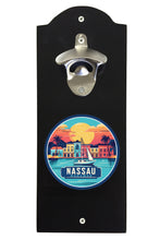 Load image into Gallery viewer, Nassau  the Bahamas Design A Souvenir  Wall mounted bottle opener
