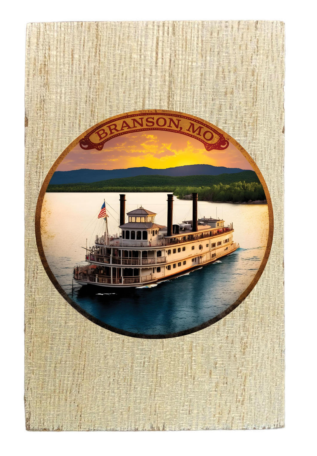 Branson Missouri Design C Souvenir Wooden 2