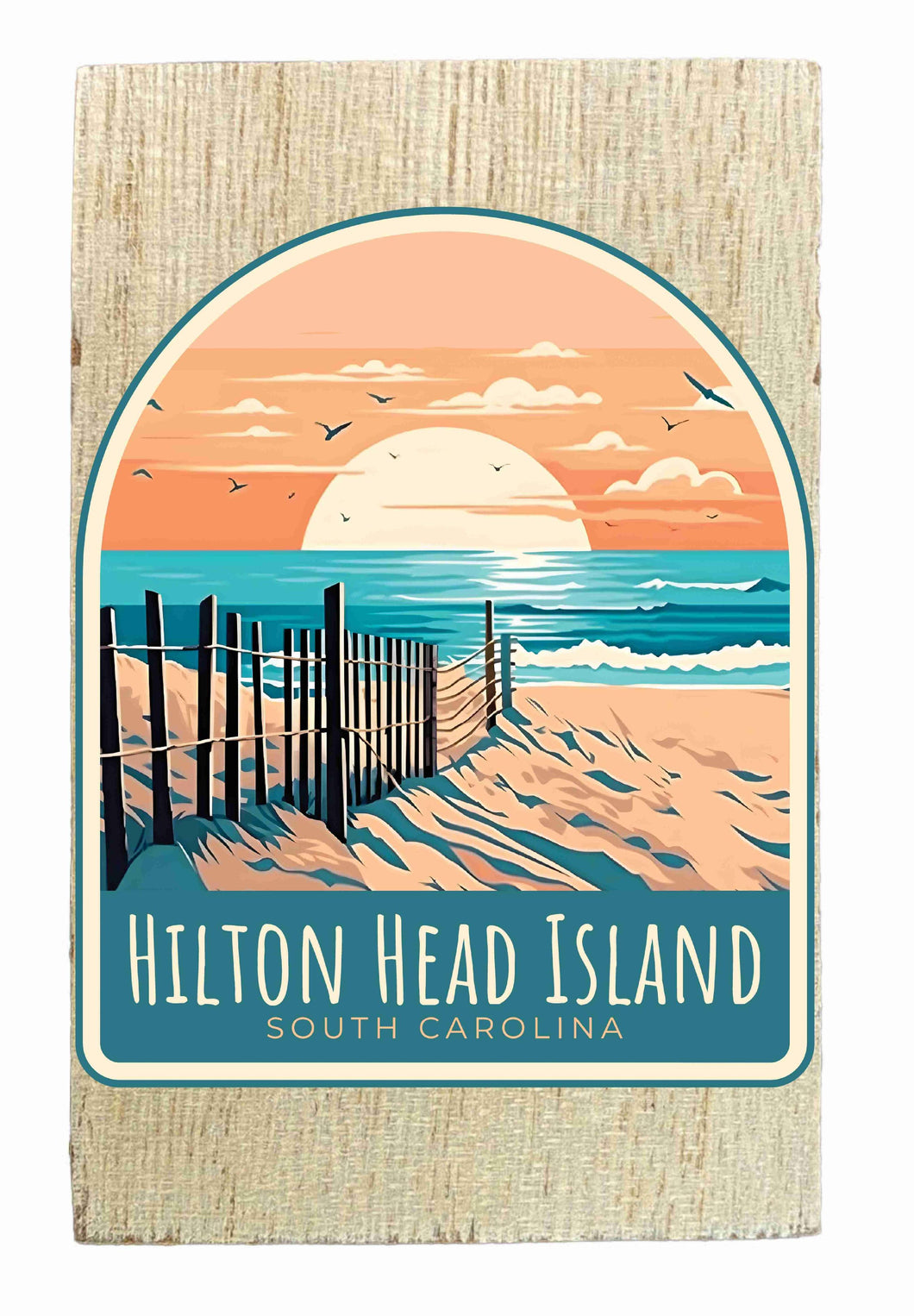 Hilton Head Island Design C Souvenir Wooden 2