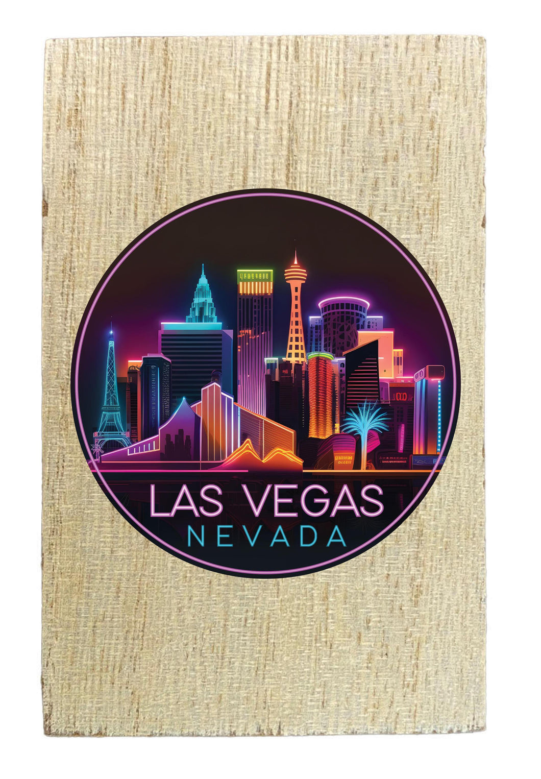 Las Vegas Nevada Design E Souvenir Wooden 2