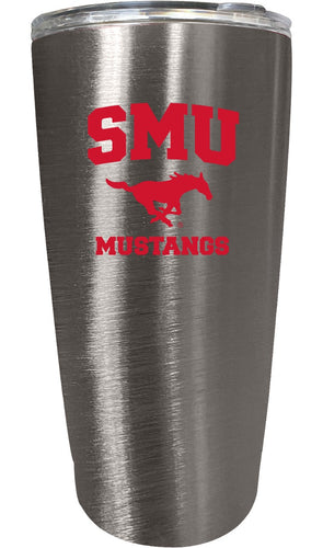 Southern Methodist University NCAA Insulated Tumbler - 16oz Stainless Steel Travel Mug 