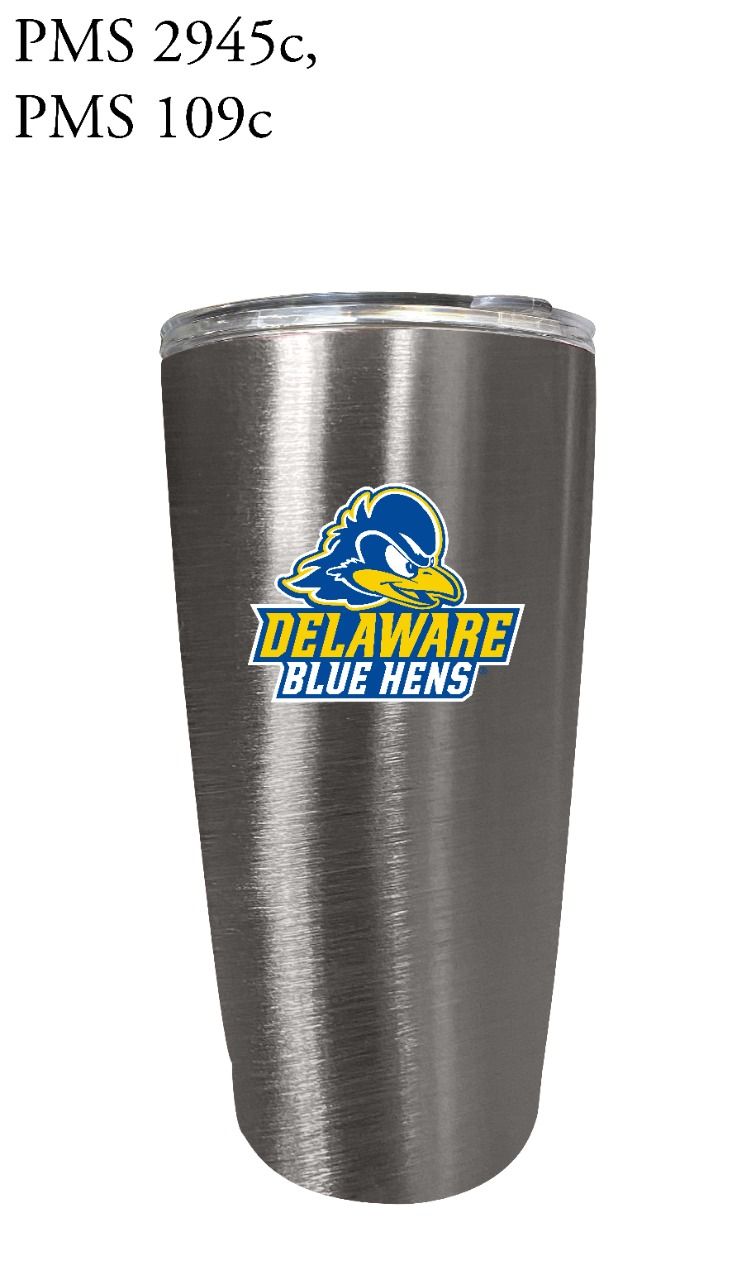 Delaware Blue Hens NCAA Insulated Tumbler - 16oz Stainless Steel Travel Mug 