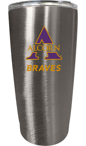 Alcorn State Braves NCAA Insulated Tumbler - 16oz Stainless Steel Travel Mug 