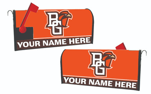 Bowling Green Falcons NCAA Officially Licensed Mailbox Cover Customizable With Your Name