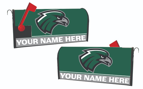 Northeastern State University Riverhawks NCAA Officially Licensed Mailbox Cover Customizable With Your Name