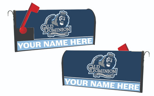 Old Dominion Monarchs NCAA Officially Licensed Mailbox Cover Customizable With Your Name