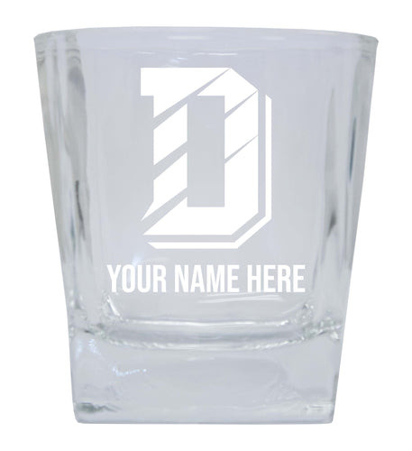 Davidson College NCAA Spirit Elegance - 5 ozPersonalized With Custom Name Etched Shooter Glass Tumbler