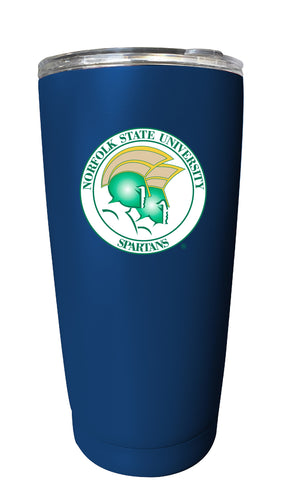 Norfolk State University NCAA Insulated Tumbler - 16oz Stainless Steel Travel Mug Choose Your Color