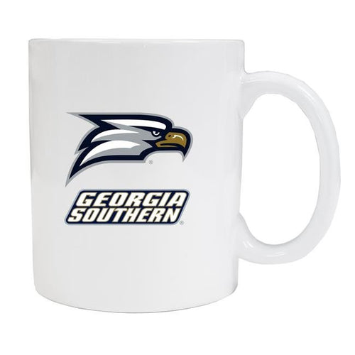 Georgia Southern Eagles White Ceramic NCAA Fan Mug 2-Pack (White)