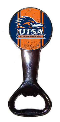 UTSA Road Runners Officially Licensed Magnetic Metal Bottle Opener - Tailgate & Kitchen Essential