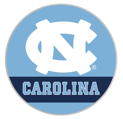 UNC Tar Heels Officially Licensed Paper Coasters (4-Pack) - Vibrant, Furniture-Safe Design