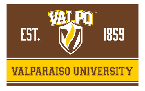 Valparaiso University Wood Sign with Frame