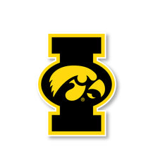 Load image into Gallery viewer, Iowa Hawkeyes 2-Inch Mascot Logo NCAA Vinyl Decal Sticker for Fans, Students, and Alumni
