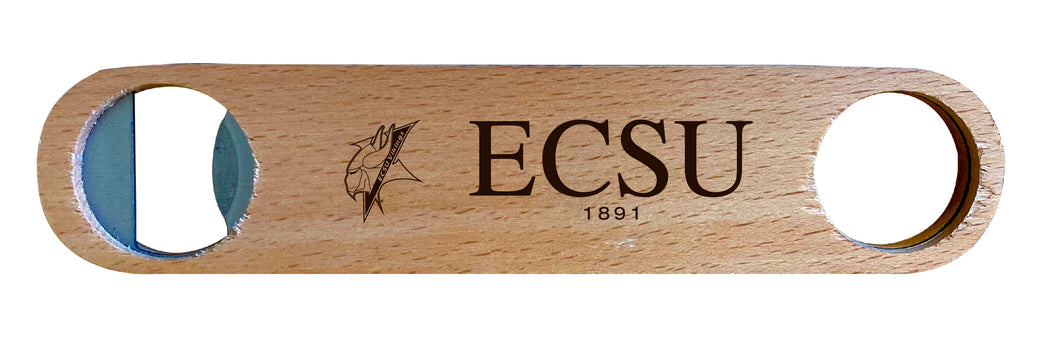 Elizabeth City State University NCAA Elegant Laser-Etched Wooden Bottle Opener - Collegiate Bar Accessory