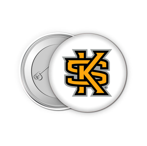 Kennesaw State Unviersity 1-Inch Button Pins (4-Pack) | Show Your School Spirit