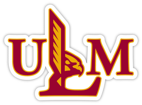 University of Louisiana Monroe 2-Inch Mascot Logo NCAA Vinyl Decal Sticker for Fans, Students, and Alumni