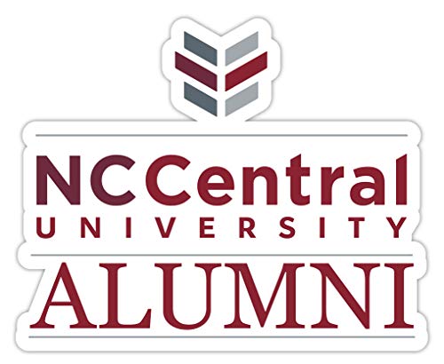 North Carolina Central Eagles 4-Inch Alumni 4-Pack NCAA Vinyl Sticker - Durable School Spirit Decal