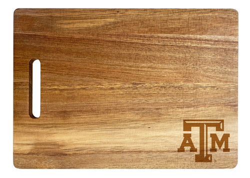 Texas A&M Aggies Classic Acacia Wood Cutting Board - Small Corner Logo