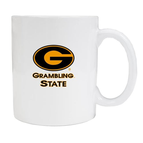 Grambling University Tigers White Ceramic NCAA Fan Mug 2-Pack (White)