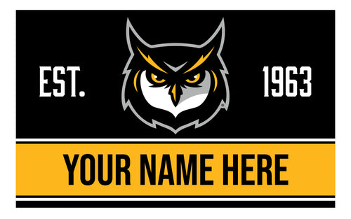 Personalized Customizable Kennesaw State University Wood Sign with Frame Custom Name