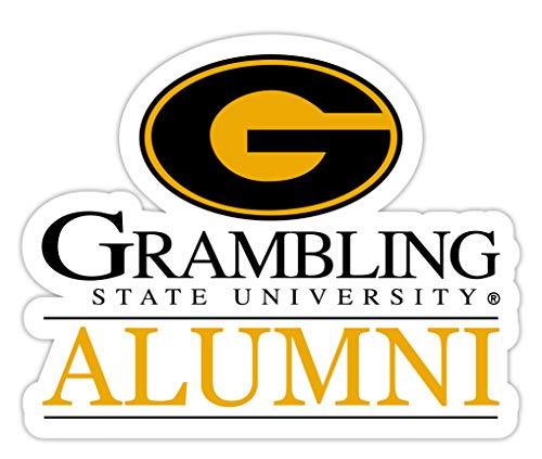 Grambling State Tigers 4-Inch Alumni 4-Pack NCAA Vinyl Sticker - Durable School Spirit Decal