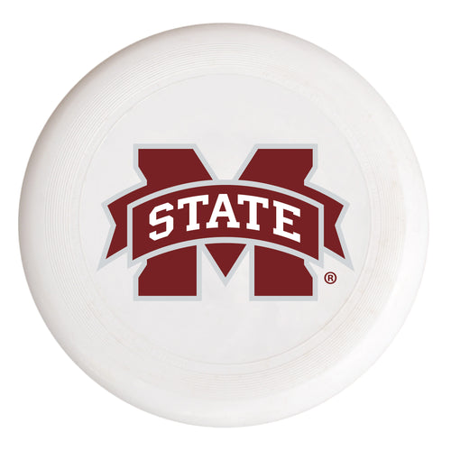 Mississippi State Bulldogs NCAA Licensed Flying Disc - Premium PVC, 10.75” Diameter, Perfect for Fans & Players of All Levels