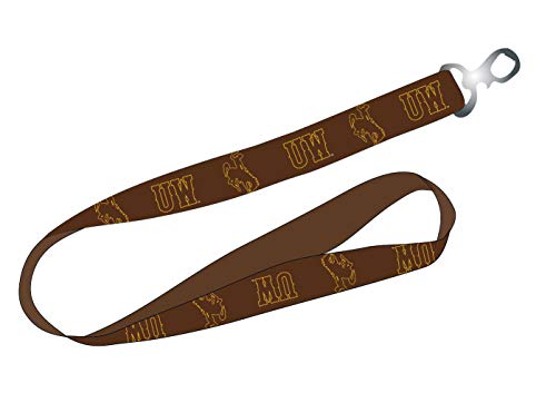 Ultimate Sports Fan Lanyard -  University of Wyoming Spirit, Durable Polyester, Quick-Release Buckle & Heavy-Duty Clasp