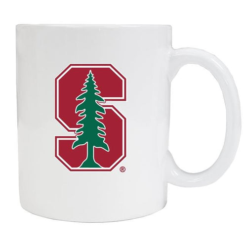 Stanford University White Ceramic NCAA Fan Mug 2-Pack (White)