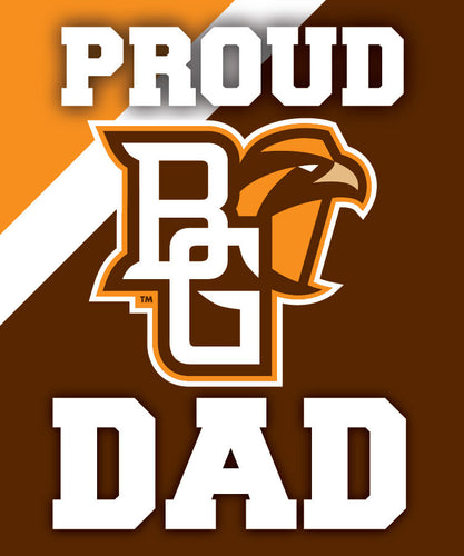 Bowling Green Falcons 5x6-Inch Proud Dad NCAA - Durable School Spirit Vinyl Decal Perfect Gift for Dad