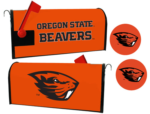 Oregon State Beavers NCAA Officially Licensed Mailbox Cover & Sticker Set