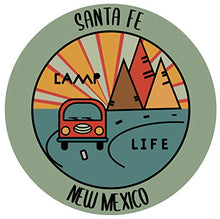 Load image into Gallery viewer, Santa Fe New Mexico Souvenir Decorative Stickers (Choose theme and size)
