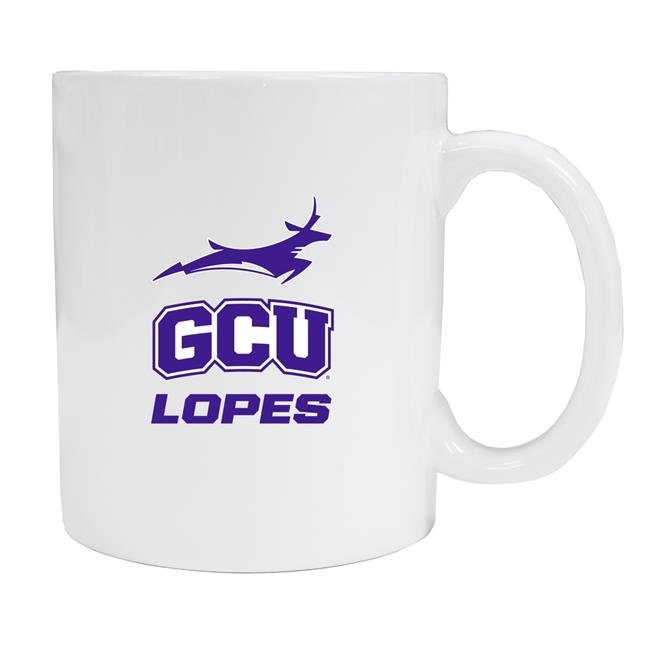 Grand Canyon University Lopes White Ceramic NCAA Fan Mug 2-Pack (White)