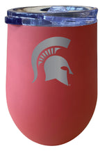 Load image into Gallery viewer, Michigan State Spartans NCAA Laser-Etched Wine Tumbler - 12oz  Stainless Steel Insulated Cup
