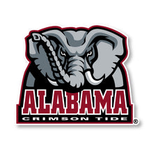 Load image into Gallery viewer, Alabama Crimson Tide 10-Inch Mascot Logo NCAA Vinyl Decal Sticker for Fans, Students, and Alumni
