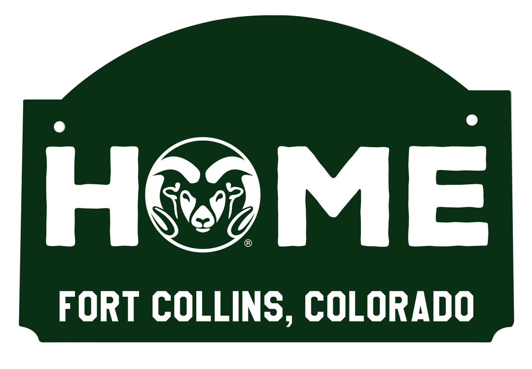 Colorado State Rams Wood Sign with String