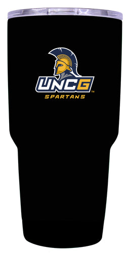 North Carolina Greensboro Spartans Mascot Logo Tumbler - 24oz Color-Choice Insulated Stainless Steel Mug