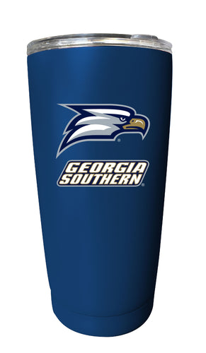 Georgia Southern Eagles NCAA Insulated Tumbler - 16oz Stainless Steel Travel Mug Choose Your Color