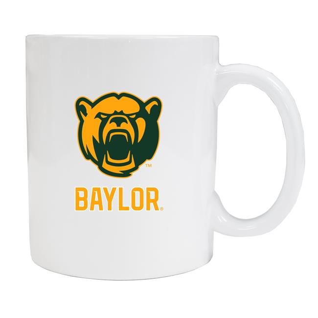 Baylor Bears White Ceramic NCAA Fan Mug 2-Pack (White)