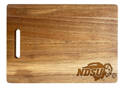 North Dakota State Bison Classic Acacia Wood Cutting Board - Small Corner Logo