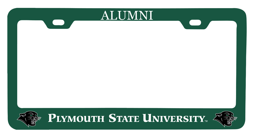 NCAA Plymouth State University Alumni License Plate Frame - Colorful Heavy Gauge Metal, Officially Licensed