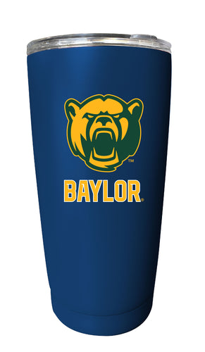 Baylor Bears NCAA Insulated Tumbler - 16oz Stainless Steel Travel Mug Choose Your Color