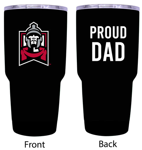 East Stroudsburg University Proud Dad 24 oz Insulated Stainless Steel Tumbler Black