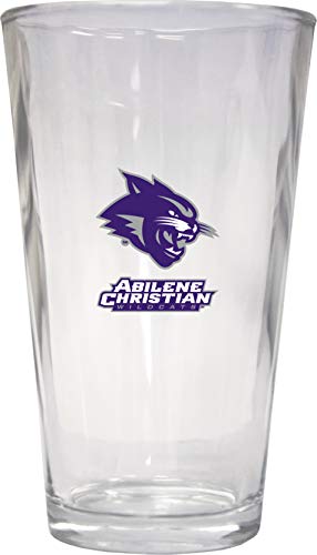 NCAA Abilene Christian University Officially Licensed Logo Pint Glass – Classic Collegiate Beer Glassware