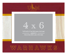 Load image into Gallery viewer, University of Louisiana Monroe Wooden Photo Frame - Customizable 4 x 6 Inch - Elegant Matted Display for Memories
